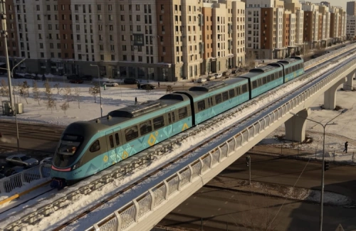 В Астане стартовали испытания беспилотного LRT с участием 19 поездов