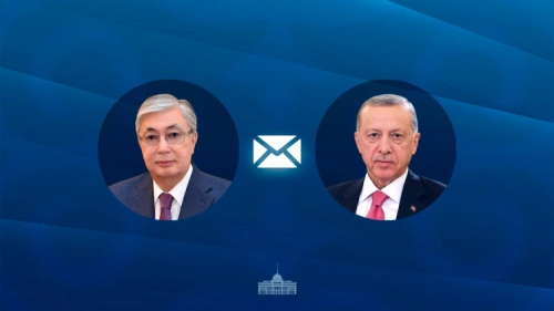 Токаев поздравил Эрдогана с Днем Республики Турции