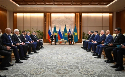 Токаев и Путин обсудили «семь основ» партнерства