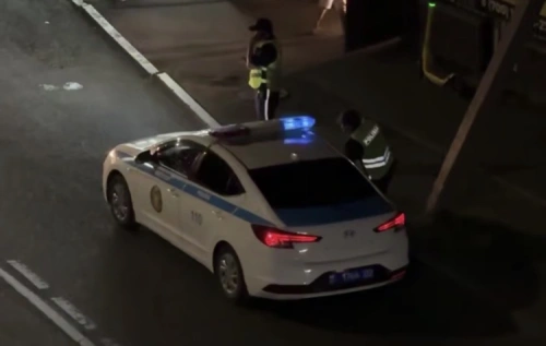 В Алматы задержали мужчину с учебной гранатой и ножом