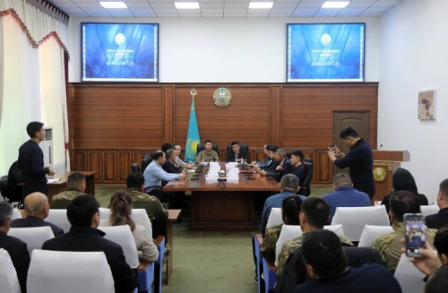 В Кызылординской области стартовали командно-штабные учения «Қыс-2025»