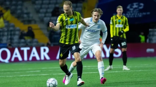 «Кайрат» уступил «Брюгге» в домашнем матче Лиги чемпионов