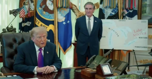 Трамп переименовал озеро Онтарио в озеро Америка