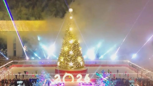 В Алматы дали старт новогодним торжествам