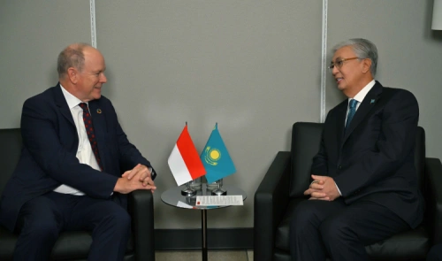 Токаев поздравил народ Монако с национальным праздником