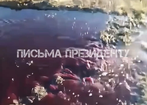 В Щучинске из технического колодца вытекала кровь