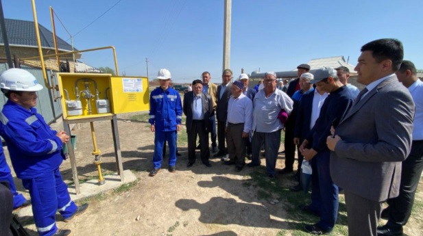 22 населенных пункта Туркестанской области получили газ спустя 10 лет ожидания.
