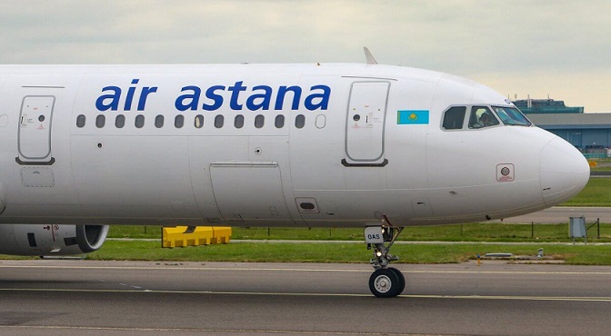 Air Astana задержала рейс Атырау-Алматы из-за попадания птицы в двигатель самолета