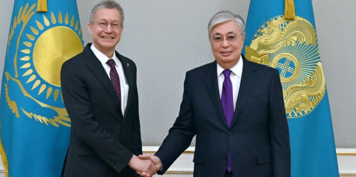 Президент Токаев принял посла США Розенблюма