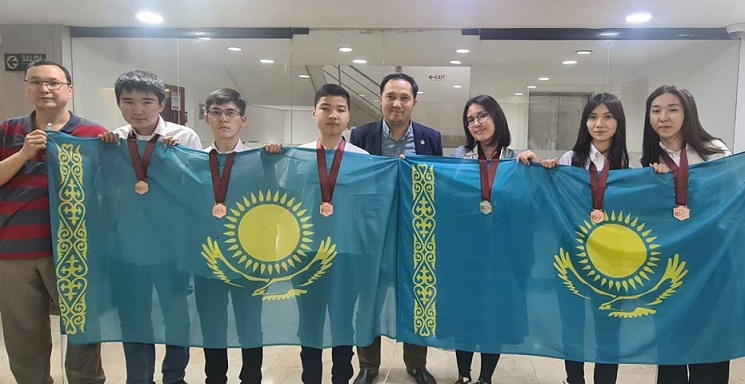 Казахстанские школьники завоевали шесть медалей на международной олимпиаде