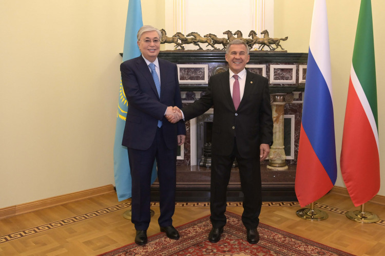 Президент Касым-Жомарт Токаев провел встречу с Президентом Татарстана Рустамом Миннихановым