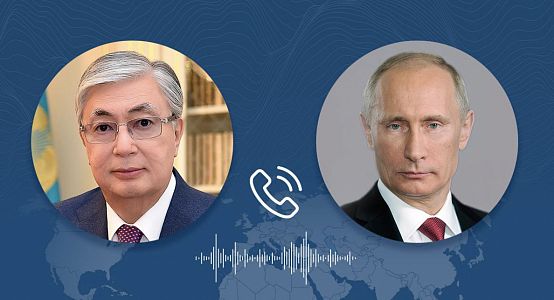 Токаев и Путин обсудили вопросы сотрудничества в нефтегазовой сфере