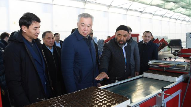 Правительственная делегация встретилась с тепличниками Туркестанской области